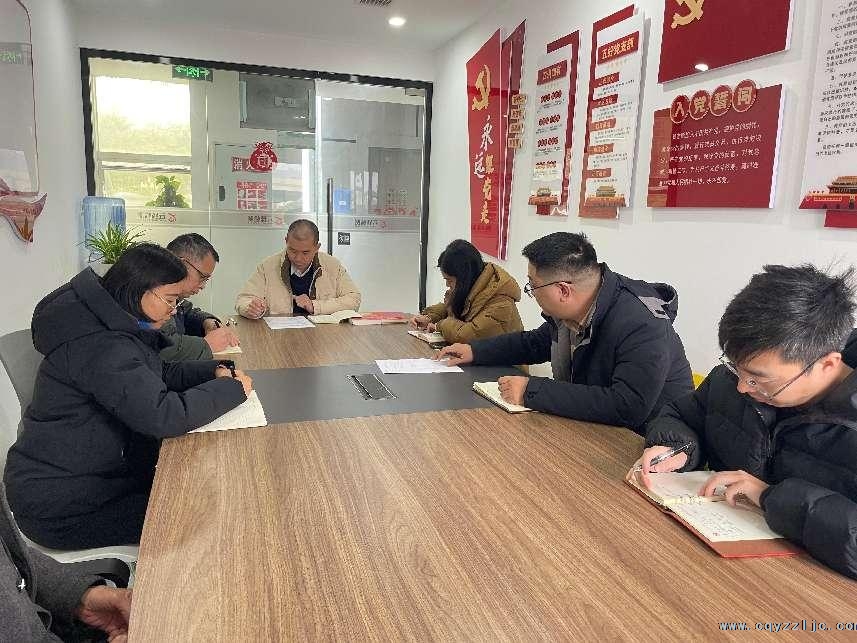 黨支部開展學(xué)習(xí)貫徹黨的二十屆三中全會(huì)精神